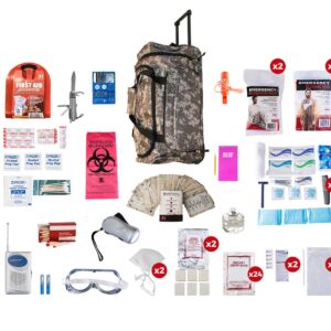 2 Person Deluxe Survival Kit (72+ Hours)