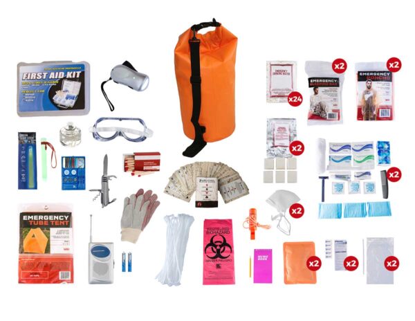 2 Person Elite Waterproof Survival Kit