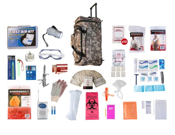 1 Person Elite Camo Survival Kit (72+ Hours)