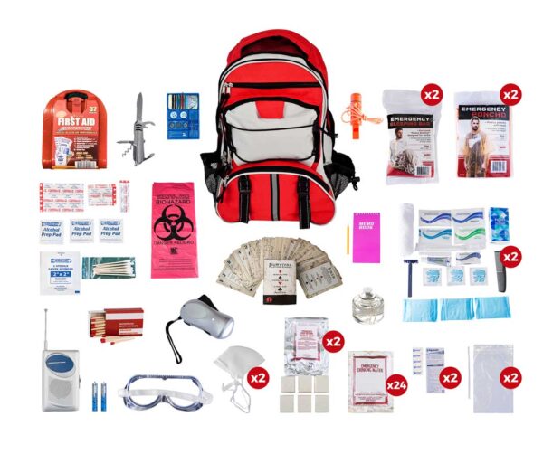 2 Person Deluxe Survival Kit