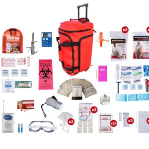 2 Person Deluxe Survival Kit (72+ Hours)